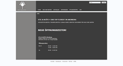 Desktop Screenshot of frankenflorist.de